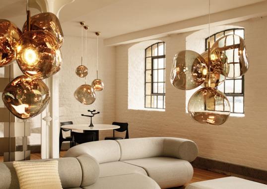 Люстра модель Melt Mini Chandelier Led от фабрики Tom Dixon