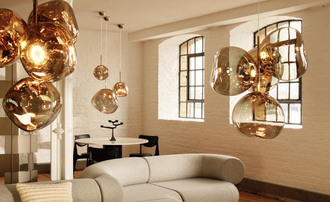 Люстра модель Melt Mini Chandelier Led от фабрики Tom Dixon