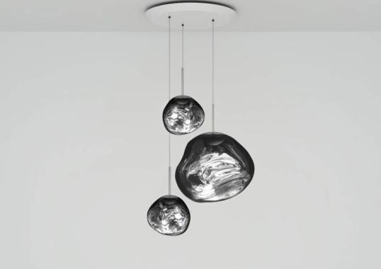 Подвесной светильник модель Melt Trio Round Pendant System от фабрики Tom Dixon