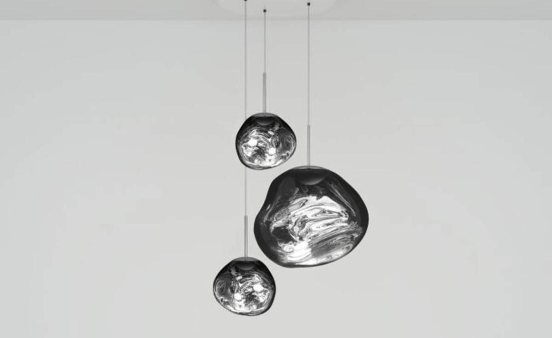 Подвесной светильник модель Melt Trio Round Pendant System от фабрики Tom Dixon