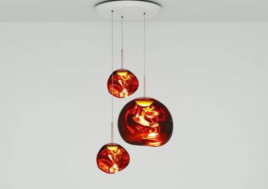 Подвесной светильник модель Melt Trio Round Pendant System от фабрики Tom Dixon