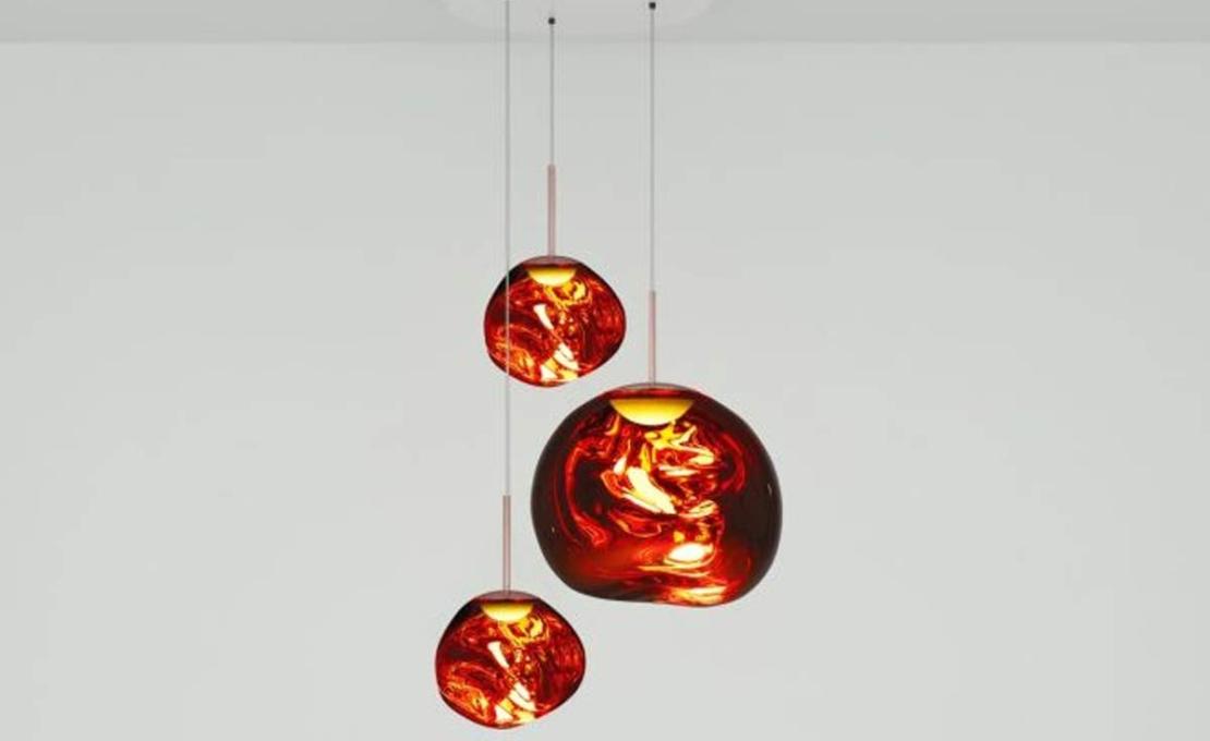Подвесной светильник модель Melt Trio Round Pendant System от фабрики Tom Dixon