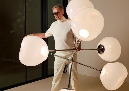 Люстра модель Melt Led Chandelier Large от фабрики Tom Dixon