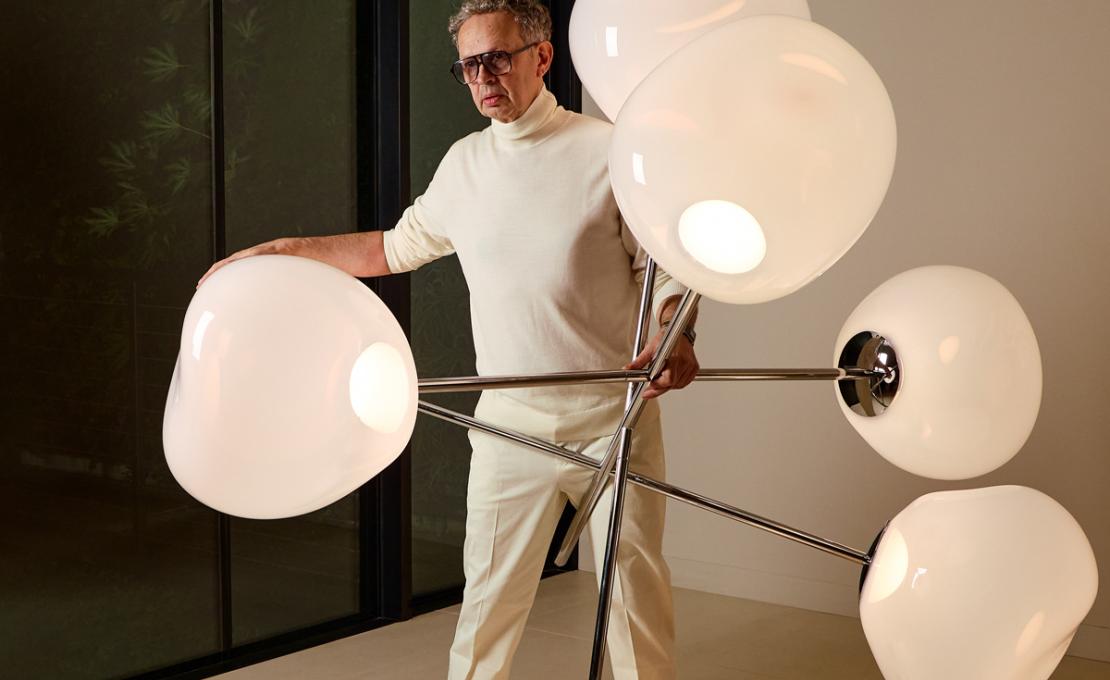Люстра модель Melt Led Chandelier Large от фабрики Tom Dixon