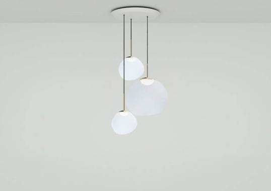 Подвесной светильник модель Melt Trio Round Pendant System от фабрики Tom Dixon