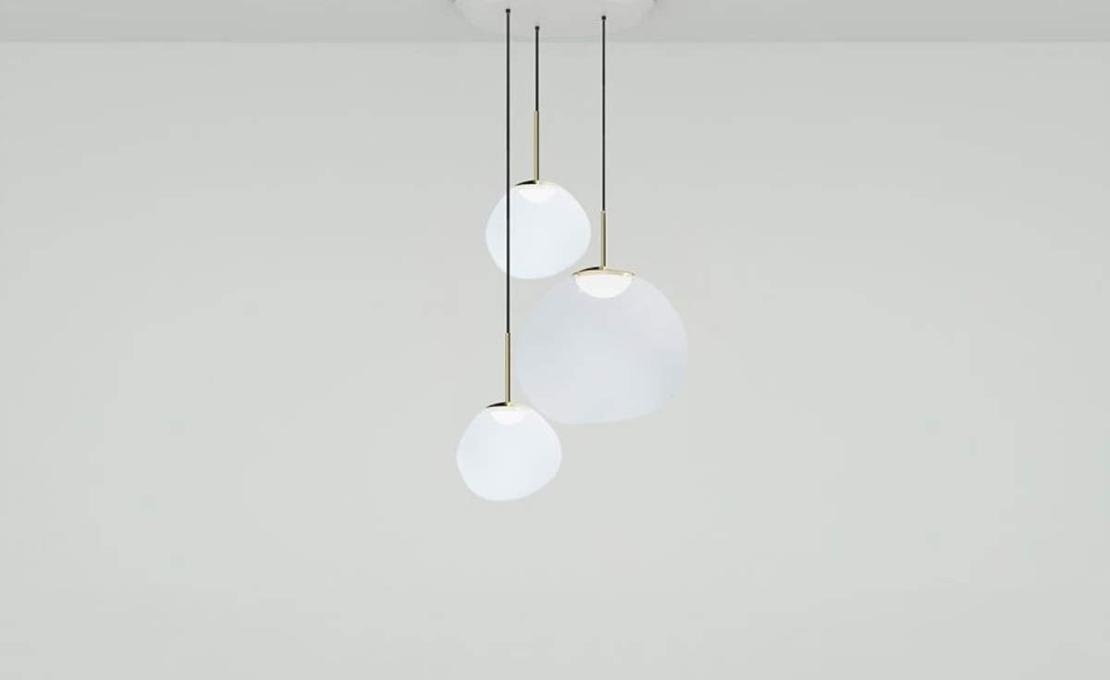 Подвесной светильник модель Melt Trio Round Pendant System от фабрики Tom Dixon
