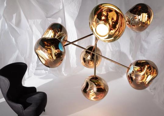 Люстра модель Melt Led Chandelier Large от фабрики Tom Dixon