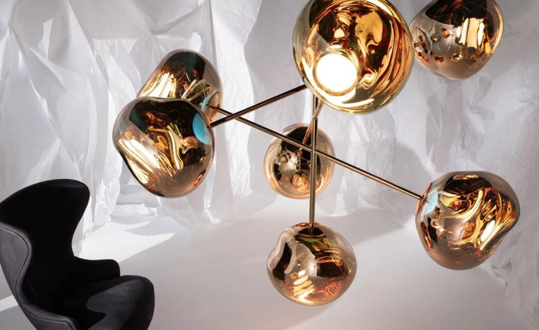 Люстра модель Melt Led Chandelier Large от фабрики Tom Dixon