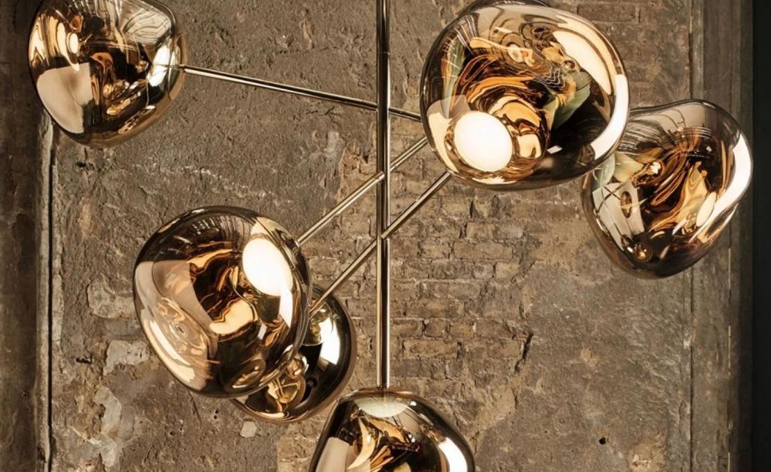 Люстра модель Melt Led Chandelier Large от фабрики Tom Dixon
