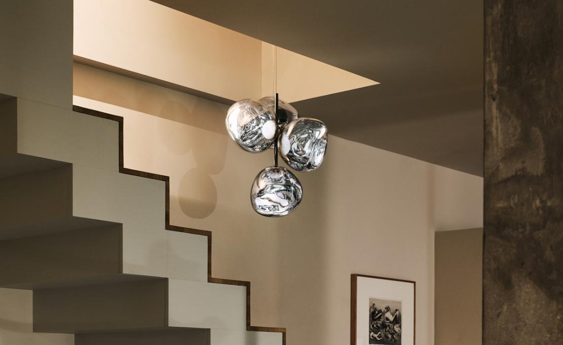 Люстра модель Melt Mini Chandelier Led от фабрики Tom Dixon