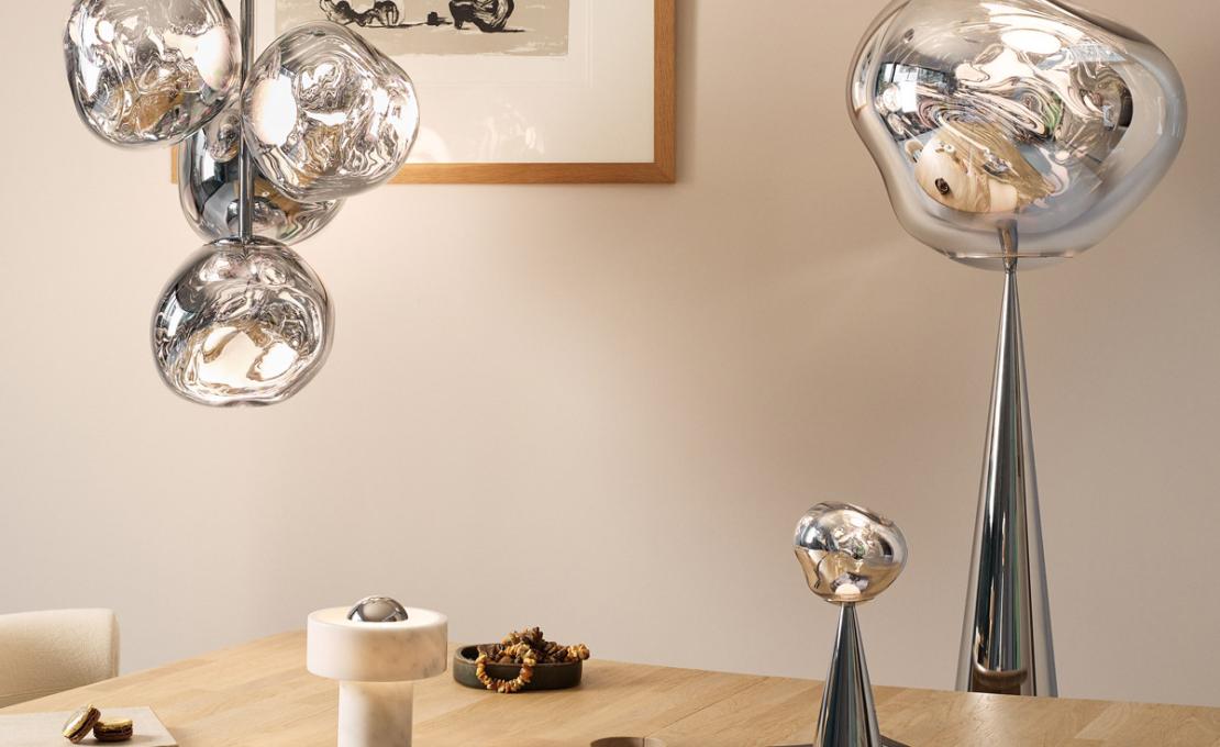 Люстра модель Melt Mini Chandelier Led от фабрики Tom Dixon