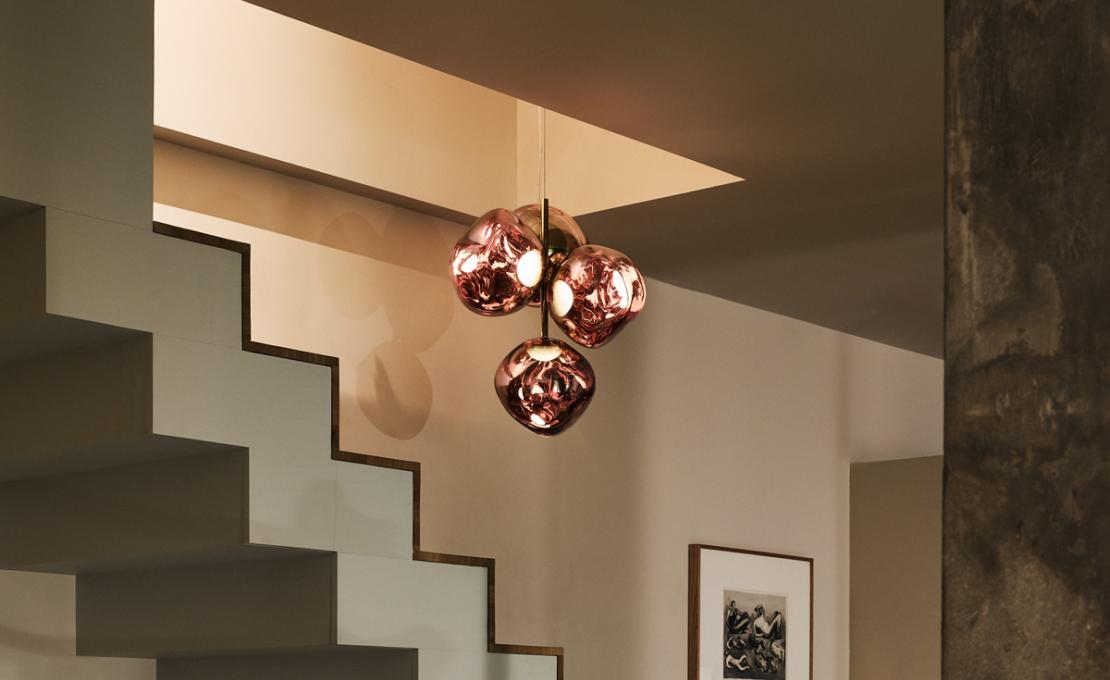 Люстра модель Melt Mini Chandelier Led от фабрики Tom Dixon