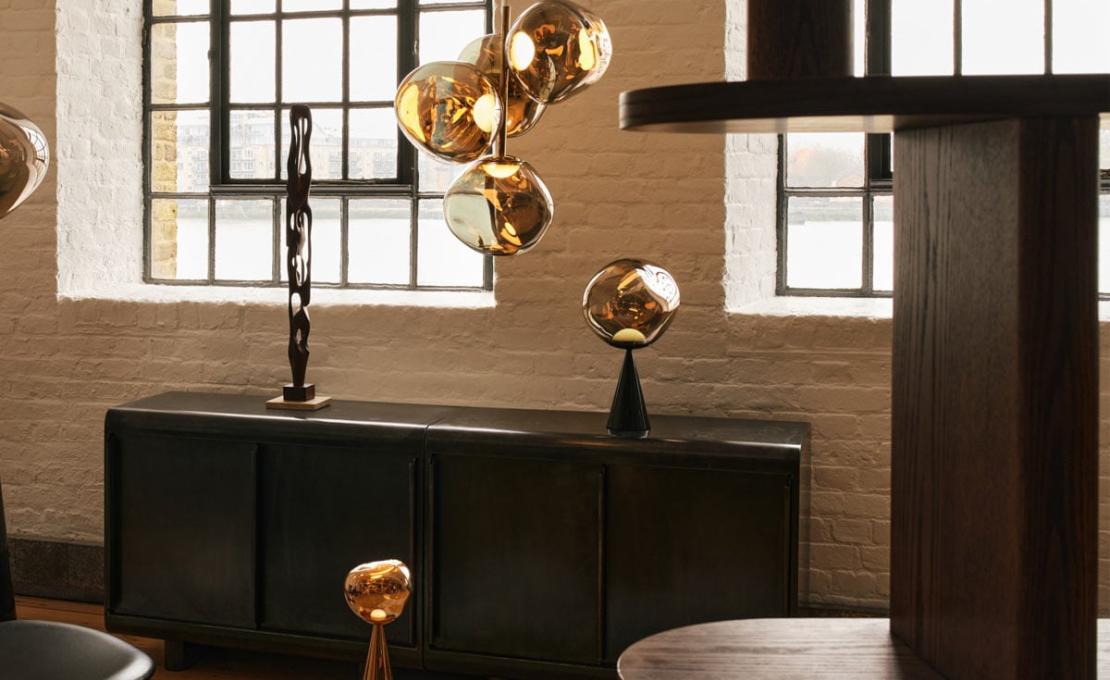 Люстра модель Melt Mini Chandelier Led от фабрики Tom Dixon