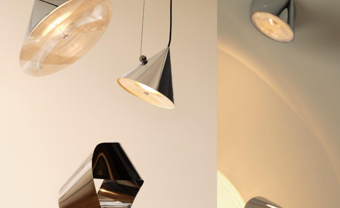 Подвесной светильник модель Pose Suspension Lamp - L. 25 cm от фабрики Tom Dixon