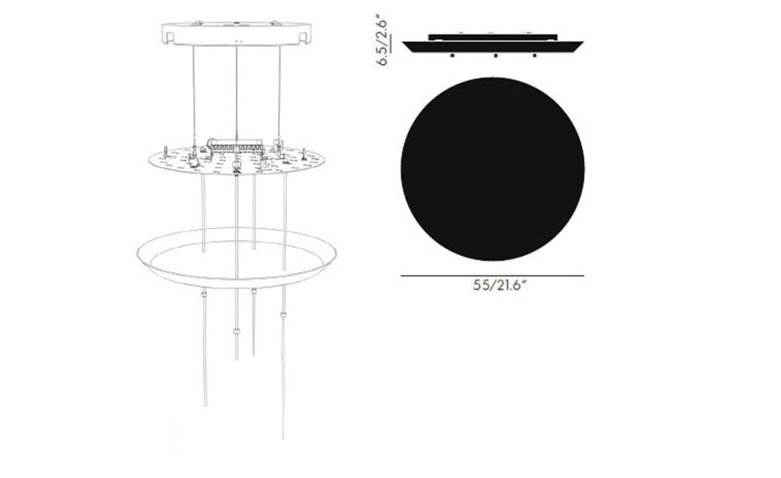Потолочный светильник модель 59646 от фабрики Tom Dixon