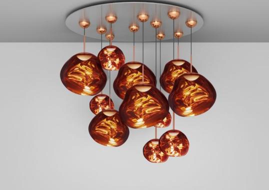 Подвесной светильник модель Melt Mega Round Pendant System от фабрики Tom Dixon