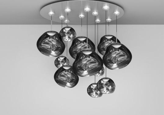 Подвесной светильник модель Melt Mega Round Pendant System от фабрики Tom Dixon