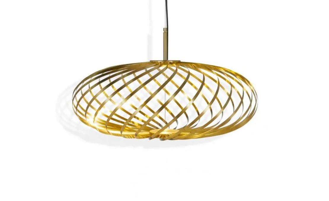 Подвесной светильник модель Spring Suspension Lamp - Brass от фабрики Tom Dixon