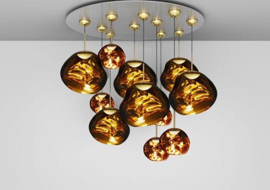 Подвесной светильник модель Melt Mega Round Pendant System от фабрики Tom Dixon