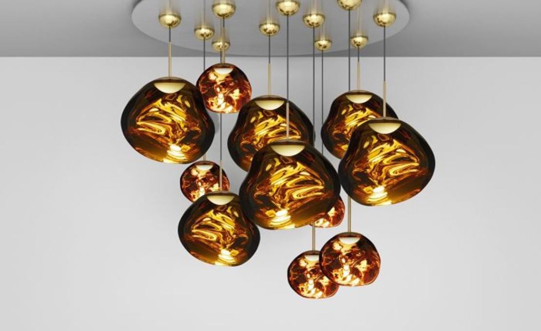 Подвесной светильник модель Melt Mega Round Pendant System от фабрики Tom Dixon