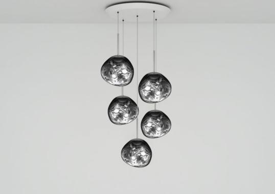 Подвесной светильник модель Melt Mini Round Pendant System от фабрики Tom Dixon