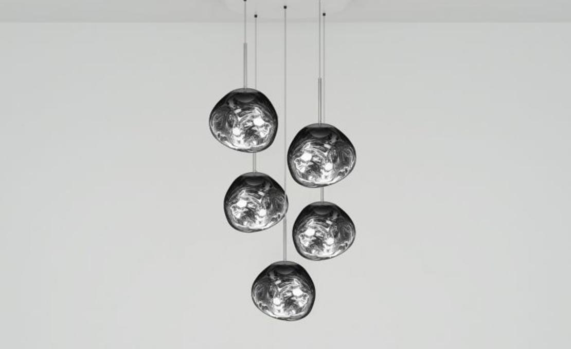Подвесной светильник модель Melt Mini Round Pendant System от фабрики Tom Dixon