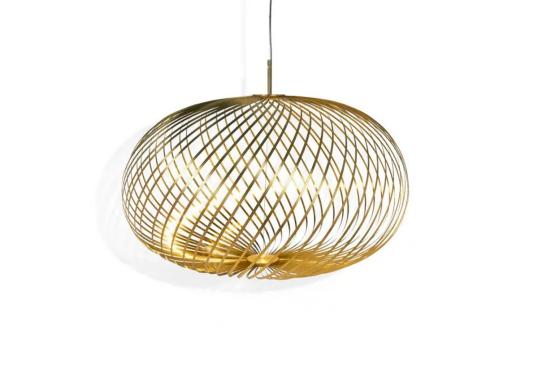 Подвесной светильник модель Spring Suspension Lamp - Brass от фабрики Tom Dixon