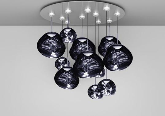 Подвесной светильник модель Melt Mega Round Pendant System от фабрики Tom Dixon