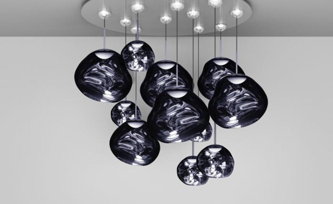 Подвесной светильник модель Melt Mega Round Pendant System от фабрики Tom Dixon