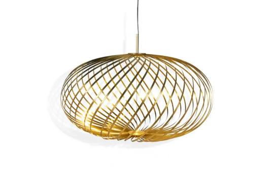 Подвесной светильник модель Spring Suspension Lamp - Brass от фабрики Tom Dixon