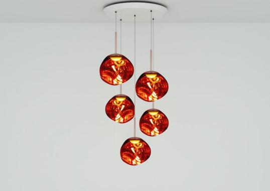Подвесной светильник модель Melt Mini Round Pendant System от фабрики Tom Dixon