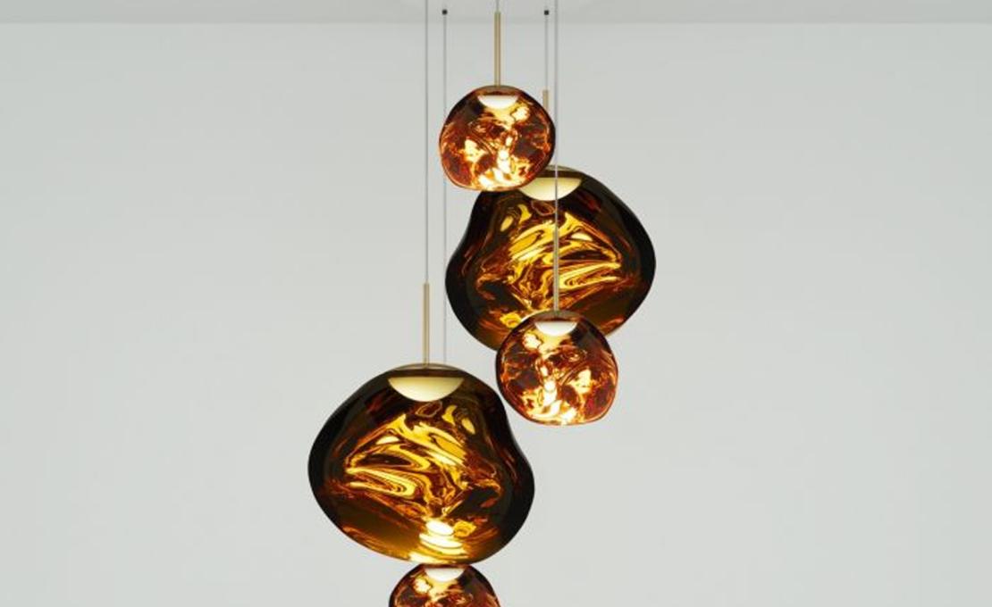Люстра модель Melt Large Round от фабрики Tom Dixon