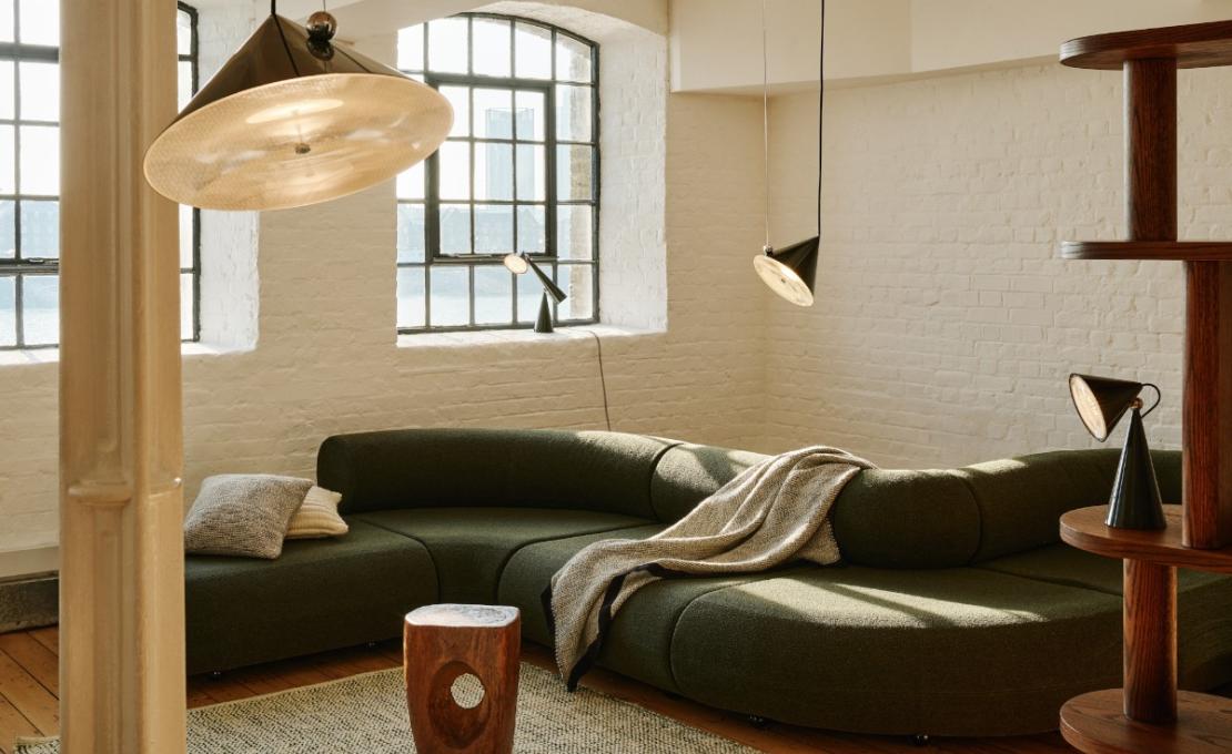 Подвесной светильник модель Pose Suspension Lamp - L. 43 cm от фабрики Tom Dixon