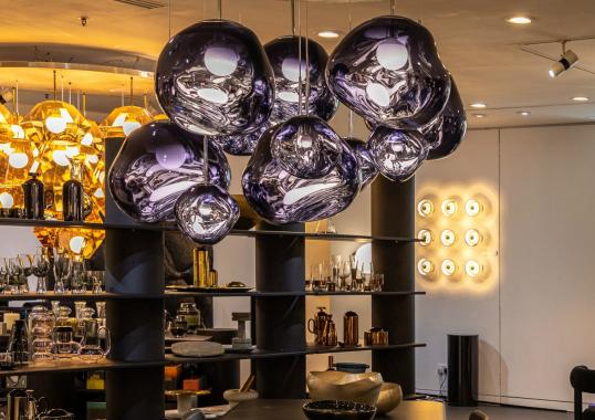 Подвесной светильник модель Melt Mega Round Pendant System от фабрики Tom Dixon