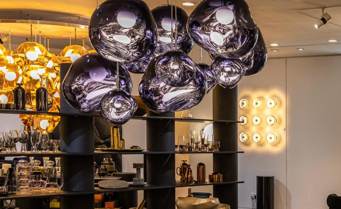 Подвесной светильник модель Melt Mega Round Pendant System от фабрики Tom Dixon
