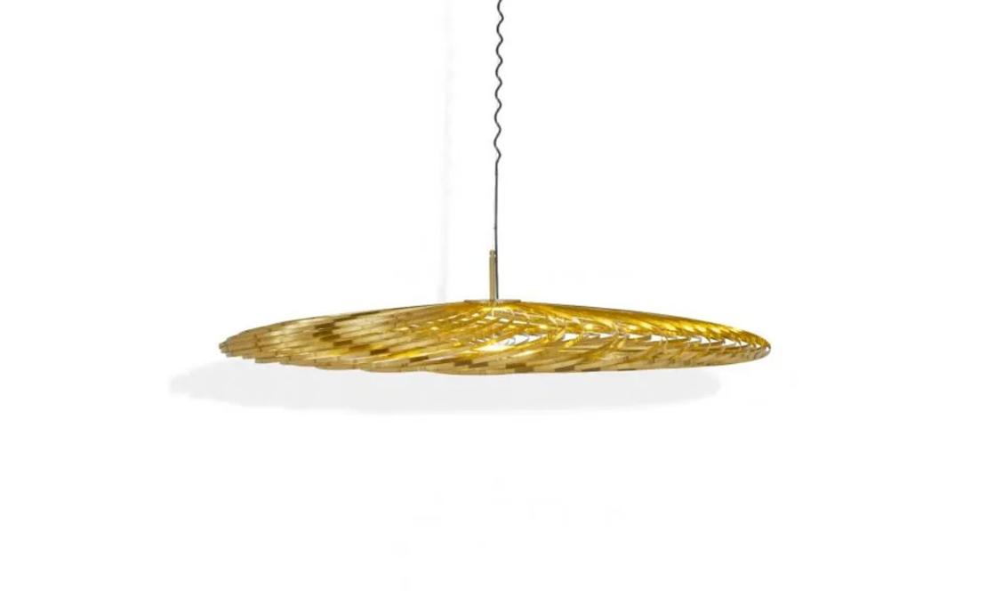 Подвесной светильник модель Spring Suspension Lamp - Brass от фабрики Tom Dixon