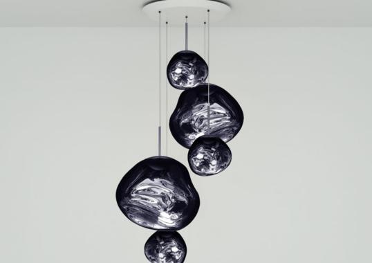 Люстра модель Melt Large Round от фабрики Tom Dixon