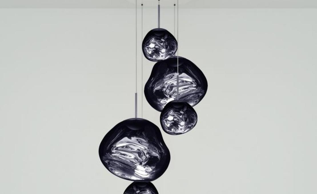 Люстра модель Melt Large Round от фабрики Tom Dixon