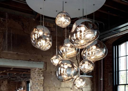 Подвесной светильник модель Melt Mega Round Pendant System от фабрики Tom Dixon