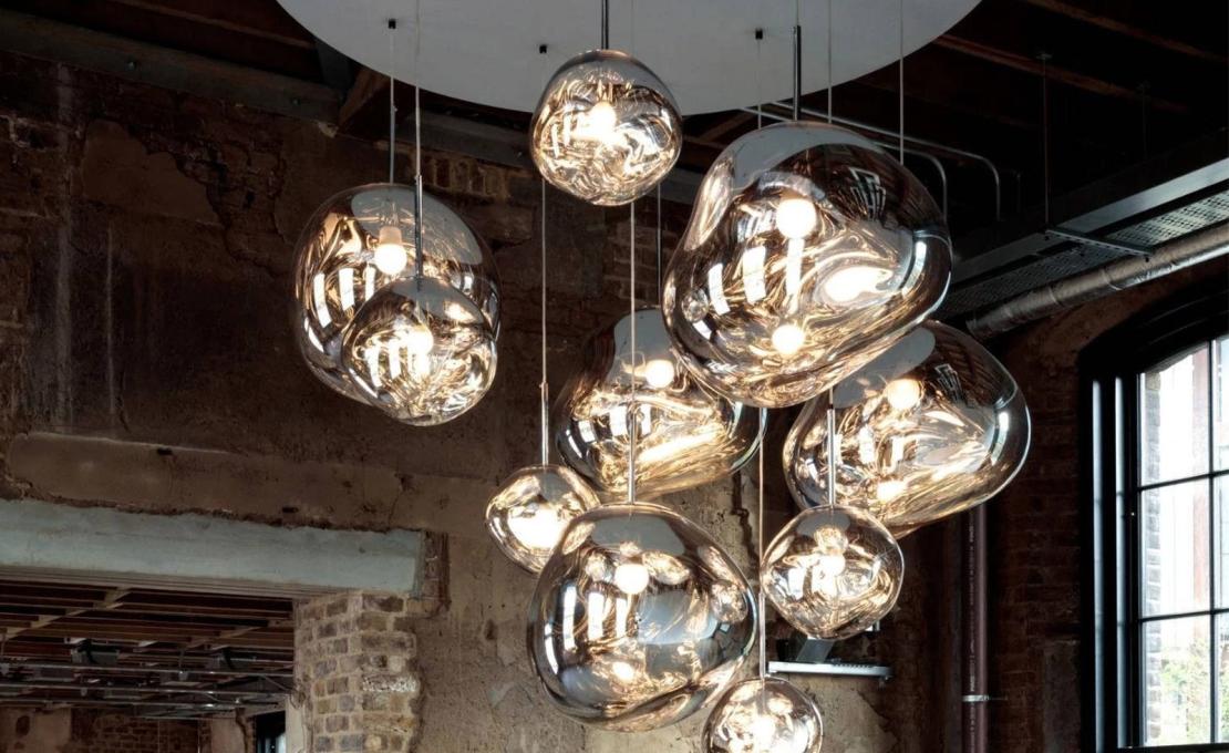 Подвесной светильник модель Melt Mega Round Pendant System от фабрики Tom Dixon