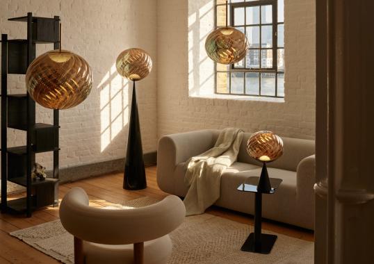 Подвесной светильник модель Whirl 30 Suspension Lamp от фабрики Tom Dixon