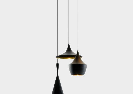 Люстра модель BEAT TRIO ROUND LED от фабрики Tom Dixon
