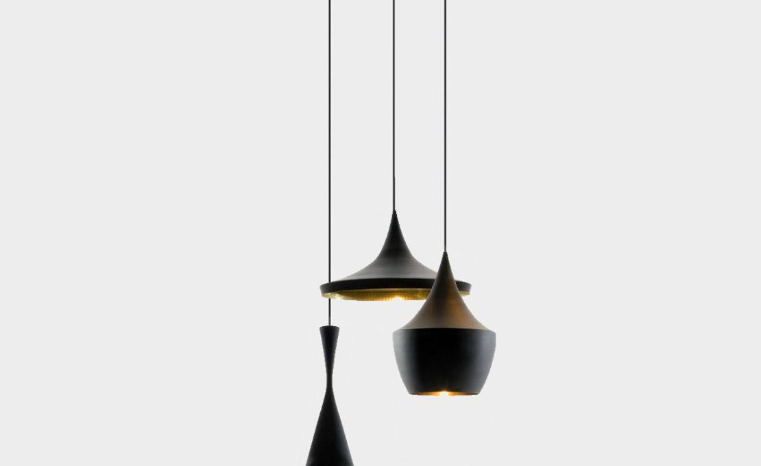 Люстра модель BEAT TRIO ROUND LED от фабрики Tom Dixon