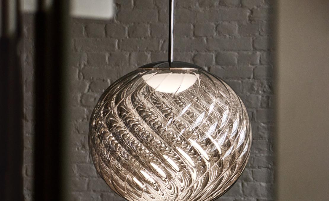 Подвесной светильник модель Whirl 30 Suspension Lamp от фабрики Tom Dixon