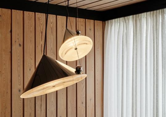 Подвесной светильник модель Pose Suspension Lamp - L. 43 cm от фабрики Tom Dixon
