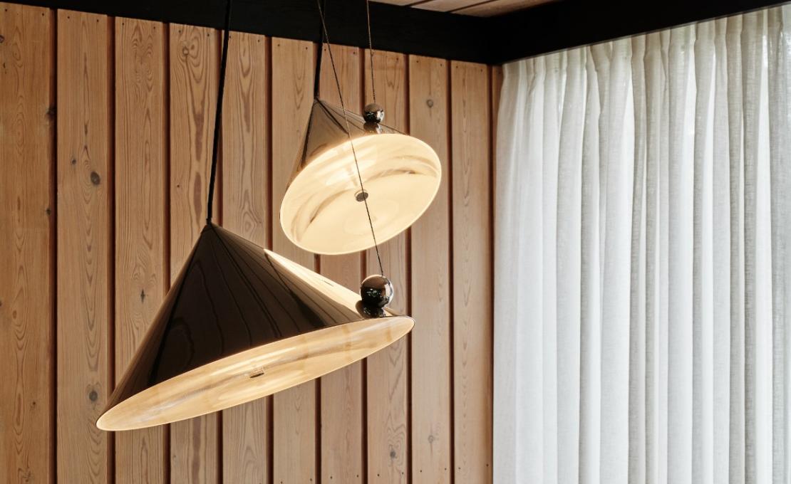 Подвесной светильник модель Pose Suspension Lamp - L. 43 cm от фабрики Tom Dixon