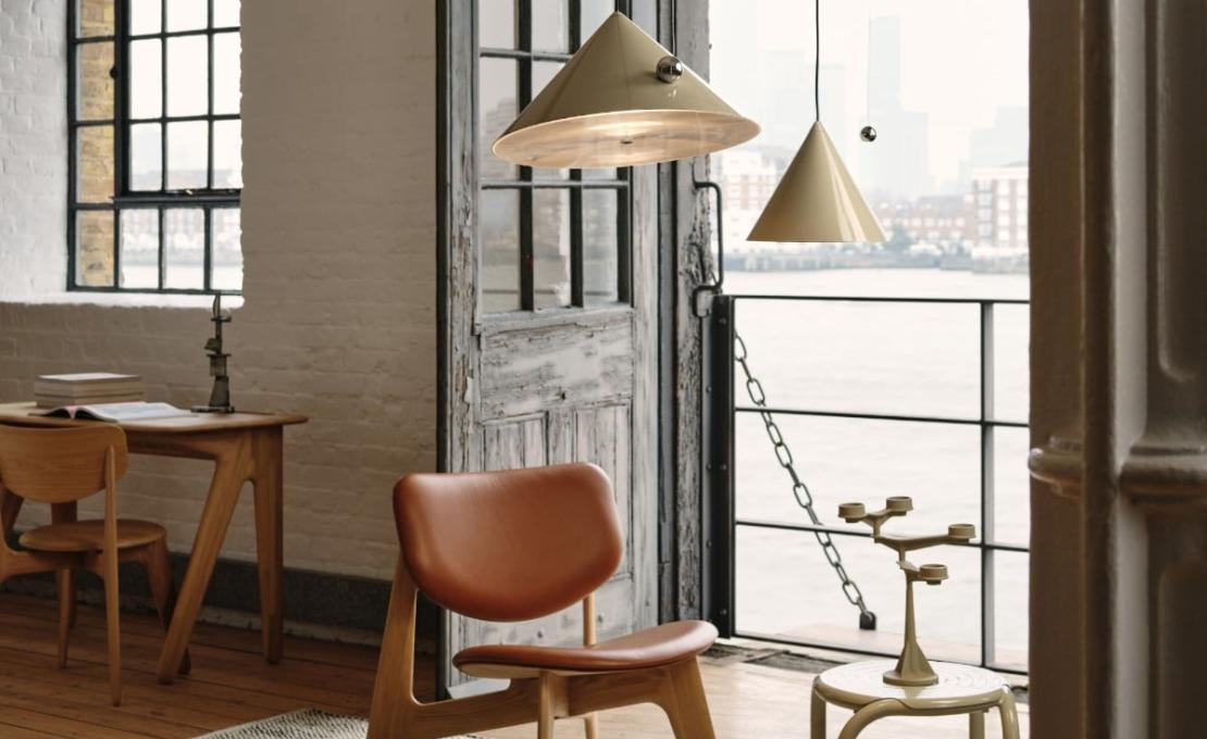 Подвесной светильник модель Pose Suspension Lamp - L. 43 cm от фабрики Tom Dixon