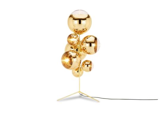 Люстра Mirror Ball Stand Chandelier Gold от Tom Dixon image 1