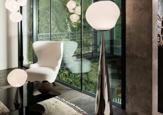 Торшер Melt Cone Fat Floor Lamp Led - Silver Cone от Tom Dixon image 2