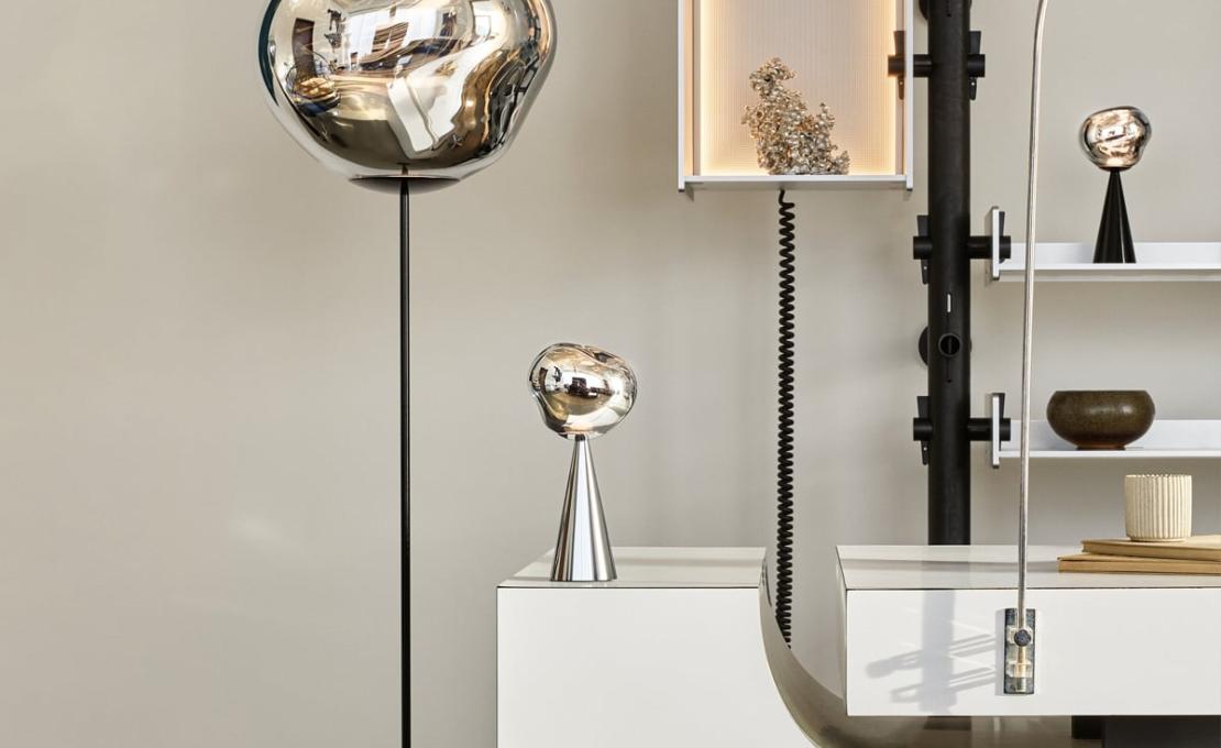 Торшер модель Melt Cone Slim Floor Lamp от фабрики Tom Dixon